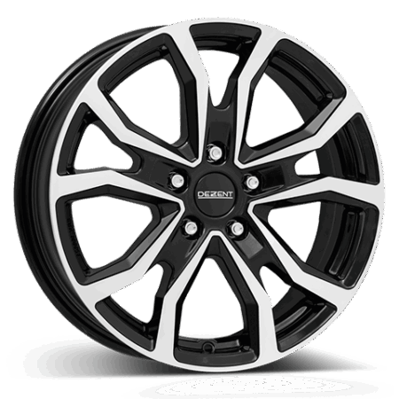 DEZENT TV-Trailer dark black/polished
